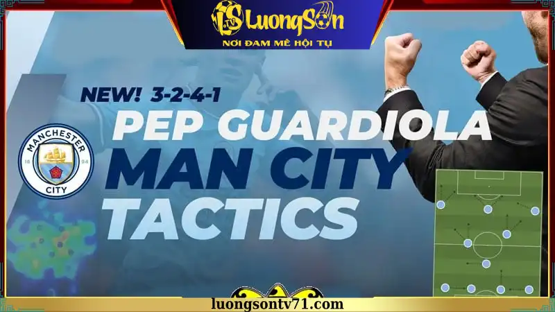 Pep đã sử dụng sơ đồ bóng đá 3-2-4-1 một cách cực kỳ hiệu quả Pep đã sử dụng sơ đồ bóng đá 3-2-4-1 một cách cực kỳ hiệu quả